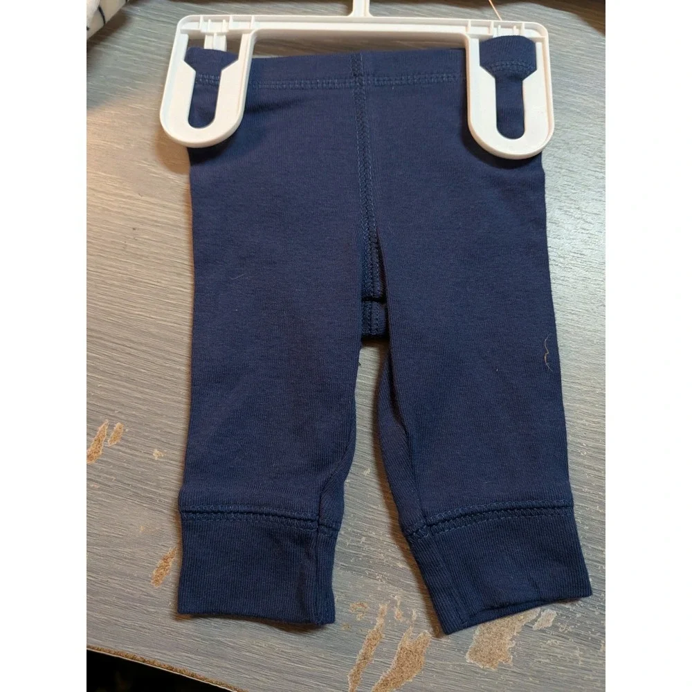 Carters Baby Boys 3-Piece Lion Bodysuit and Pants Set Yellow Navy Blue